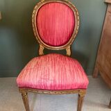 Chaise medaillon style Napoleon III (3)