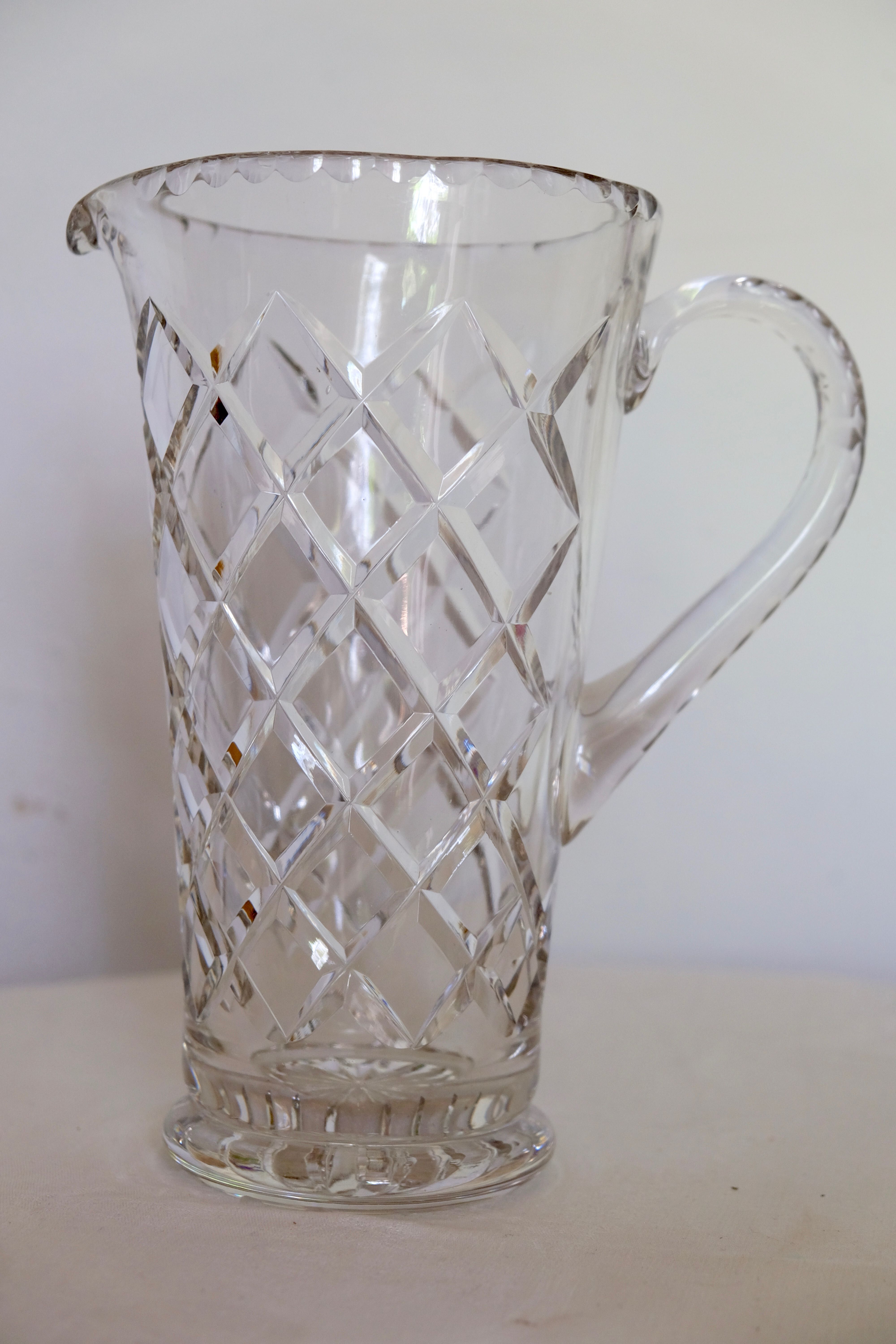 Broc in cut crystal 50s