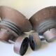 Pair of Danish Vintage Copper Wall Lamps