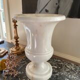 Medici vase in white marble