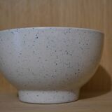 Speckled blue sandstone bowl