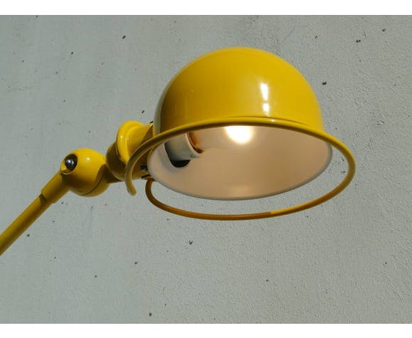 Jieldé lamp yellow 2 arms of Jean Louis Domecq