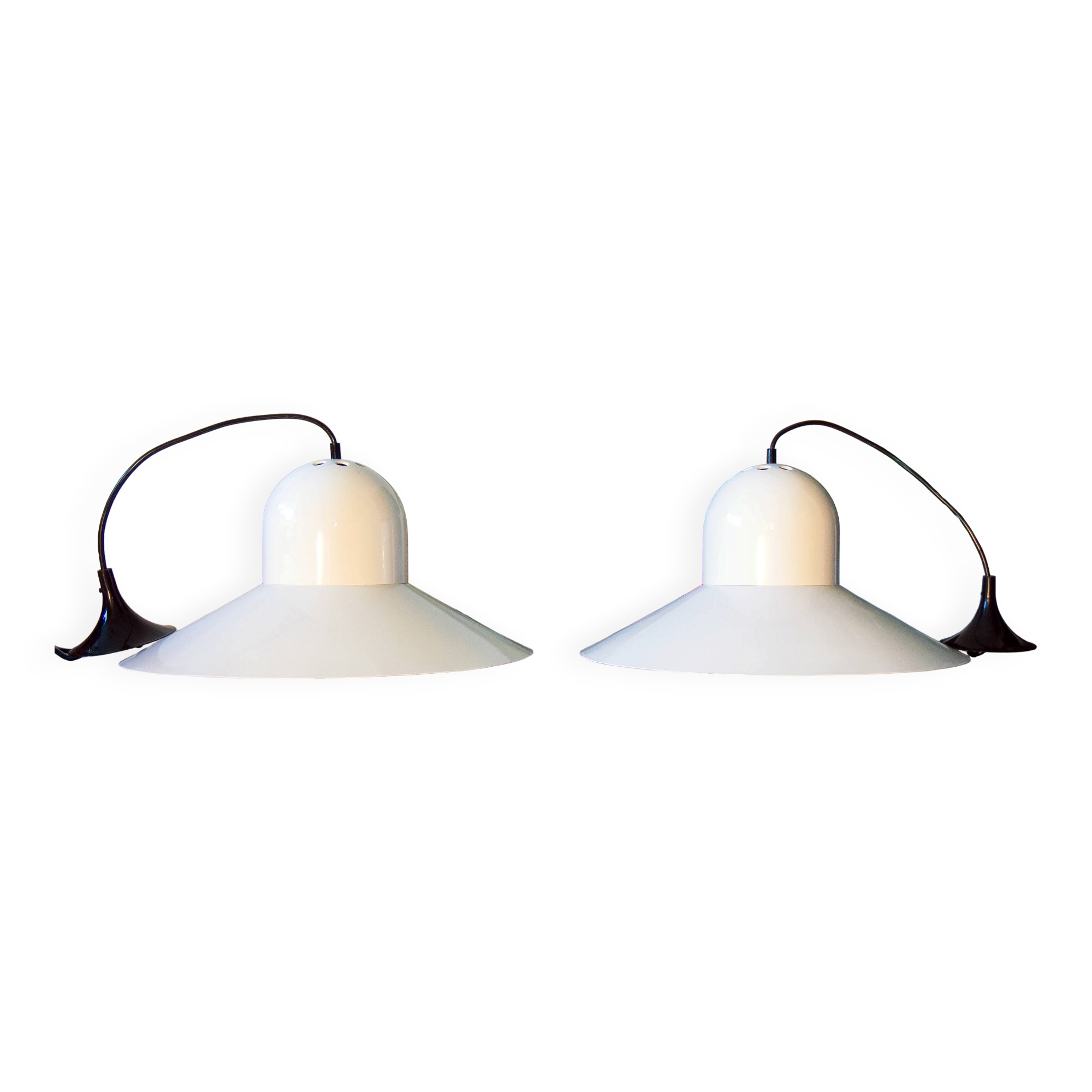 LITA suspension pair - 1980, white XL 50cm