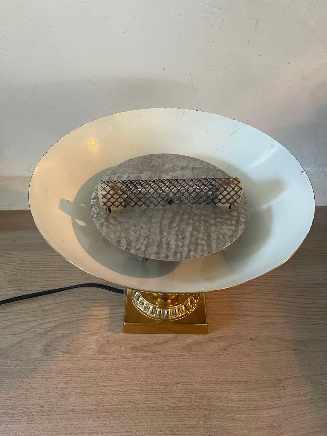 Relux Milano brass lamp with dimmer