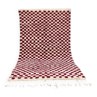 Moroccan rug in pure wool 3 x 2 m