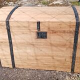 Coffre/malle ancienne en bois