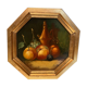 Oil painting on panel Still Life signed C. Ventura