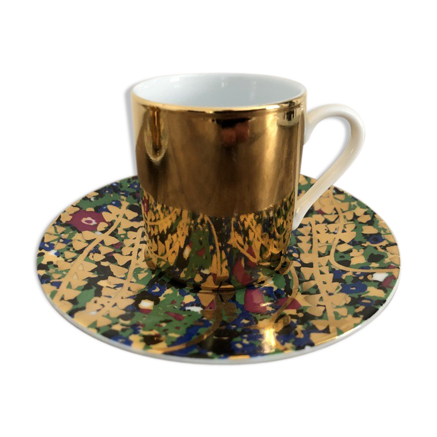 GUSTAV KLIMT Coffee Cup and Gold Cup