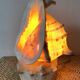 Lampe veilleuse en coquillage casque royal Tahiti