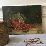 Oil on canvas signed 1905