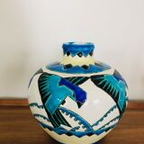 Art Deco Kéramis vase by Charles Catteau