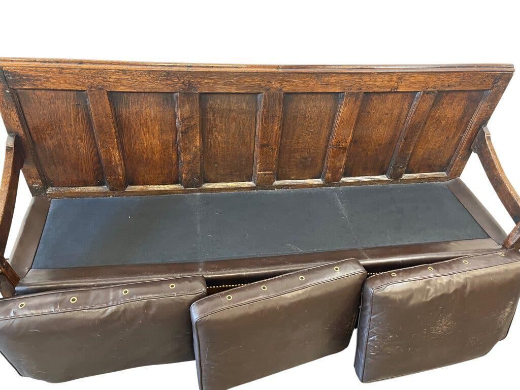 Vintage rustic wooden bench / antique bench