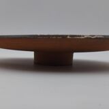 Imposante coupe en grès signée centre de table en céramique