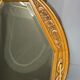 High mirror 118x78 art deco era solid walnut