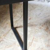 Ceramic and metal coffee table 60s