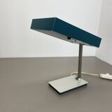 Modernist green Cubic Sputnik Table Light Kaiser Leuchten Lights, 1970s Ger