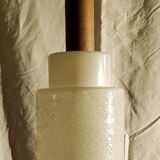 Hanging glass and wood 60's