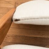 6 restored Maison Regain elm chairs