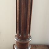 Old pedestal wooden