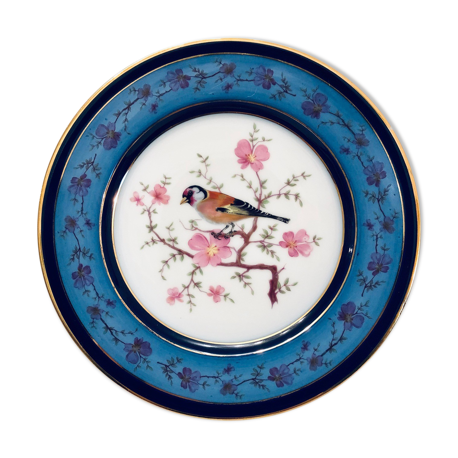 Limoges Chardonneret Plate