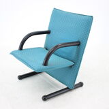 1980s Burkhard Vogtherr T-Line Armchair for Arflex