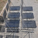 Nuova x line omli chairs by Niels Jørgen Haugesen