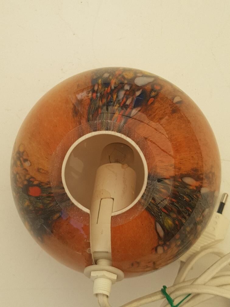 Vintage colorful glass Nightlight