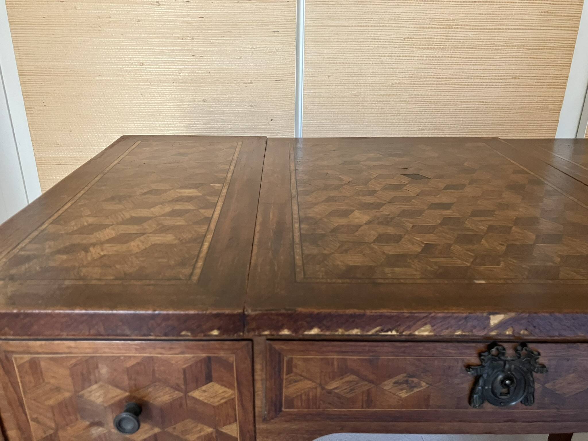 Coiffeuse marqueterie XVIIIe