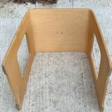 Vintage Benjamin Bent Stool in Curved Wood by Lisa Norinder for Ikea