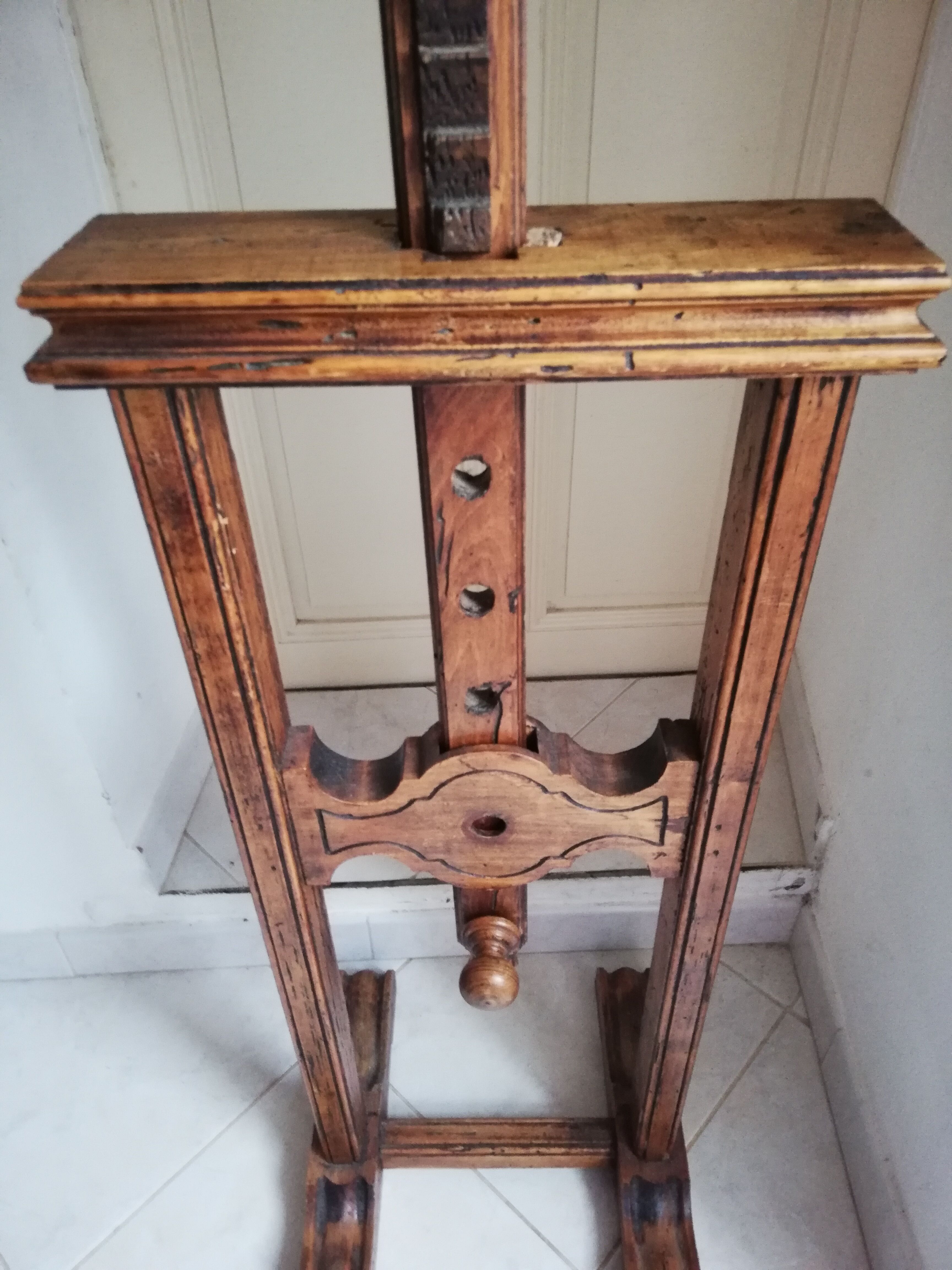 Wooden lectern