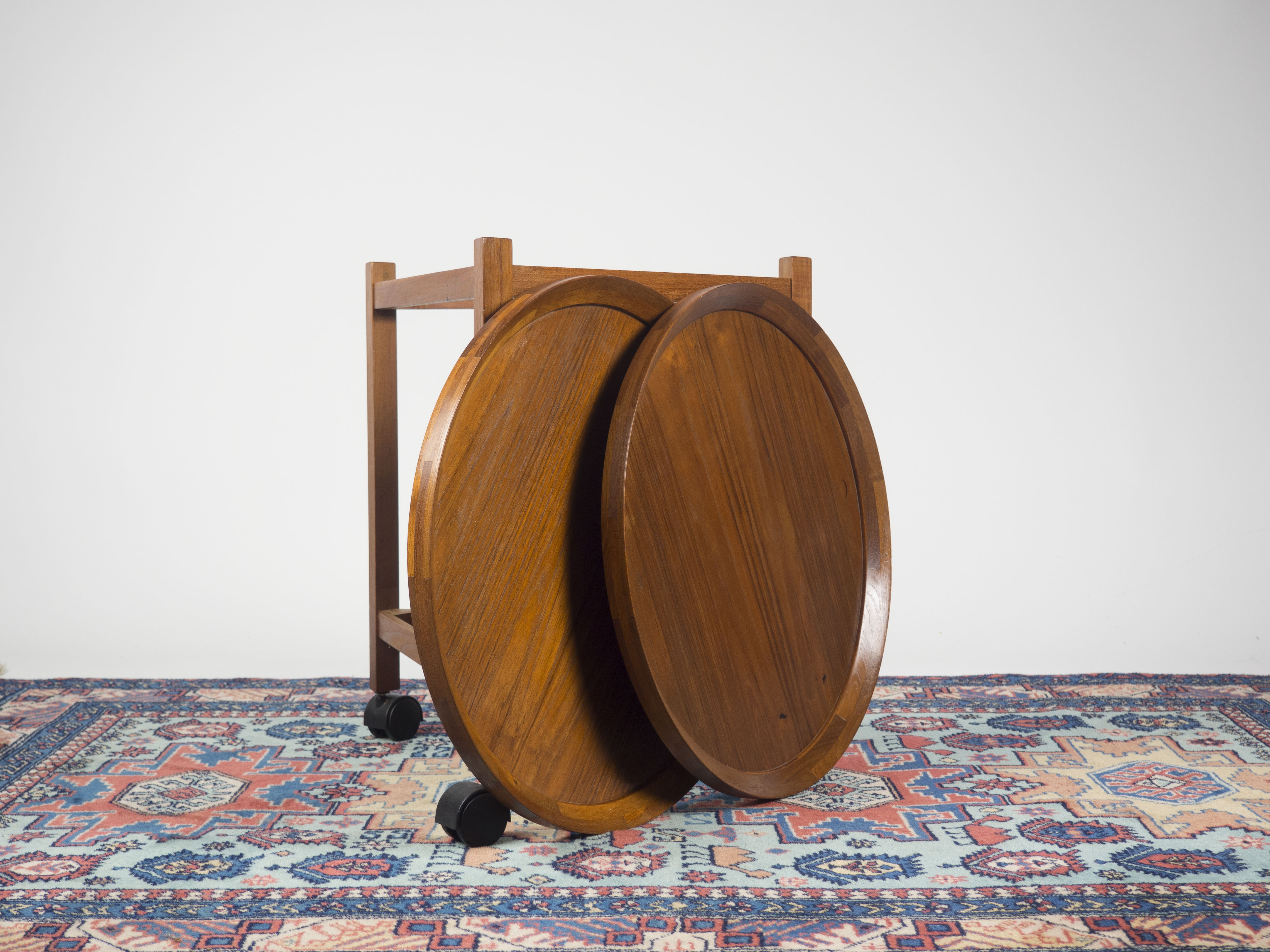 Danish teak trolley bar, Denmark, 1960s