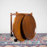 Danish teak trolley bar, Denmark, 1960s