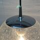 Vintage German glass pendant light Space Age Ah 105 by Peill & Putzler, 1970s.