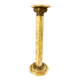 Onyx and gilded bronze column in Corinthian style – Display pedestal