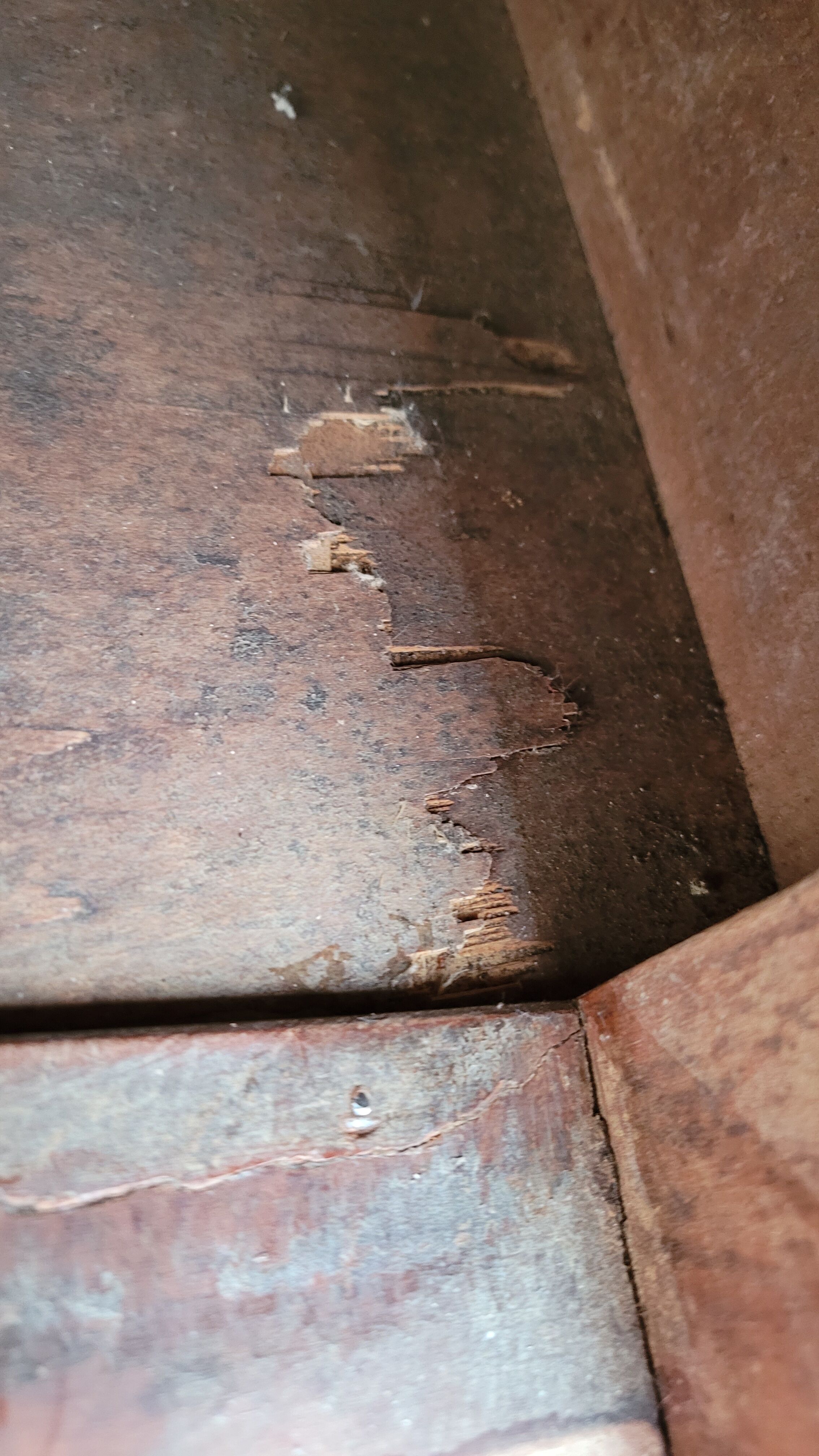 Farmhouse table in fruit tree 2 drawers period 1900 -1m27