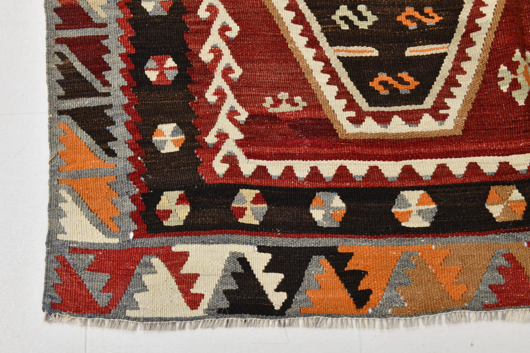 5x10 tribal handmade kilim rug, 156x310cm