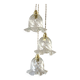 Vintage waterfall pendant light