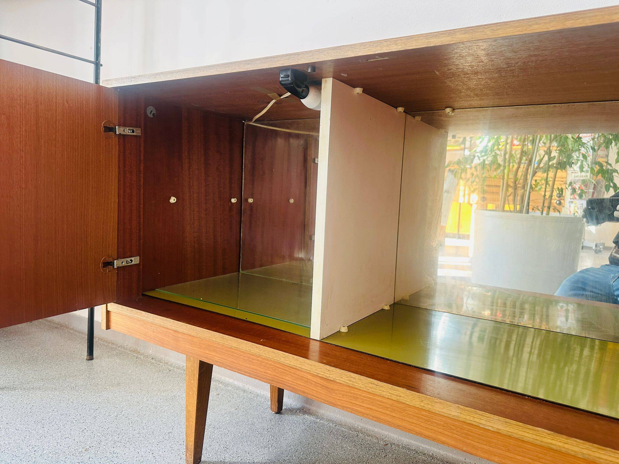 Large Mid-Century Sideboard 'Soziales Wohnen' 1960