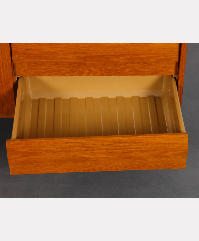 Oak row by Jiroutek for Interier Praha, model U-460, 1960