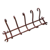 Thonet wall coat rack with 5 hooks 1900