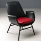 Leather Living Room Set, 1960s, Czechoslovakia