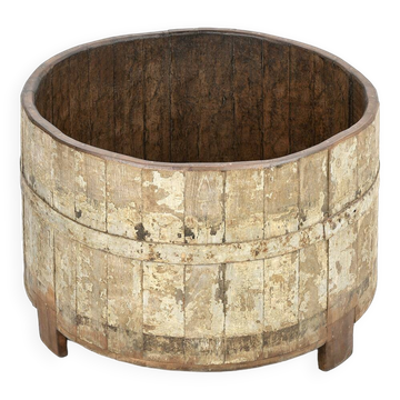 Weathered solid wood tray