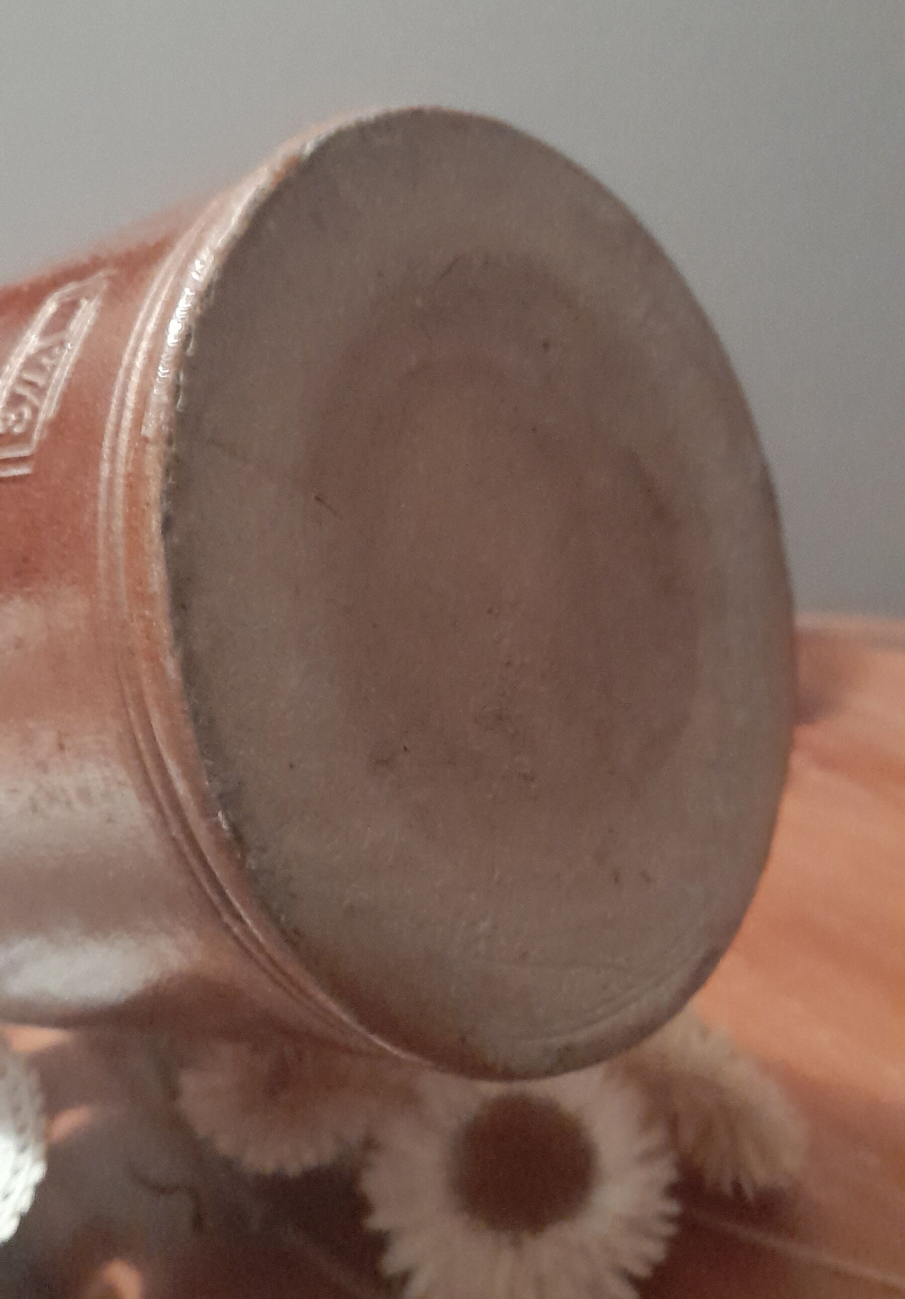 Trio of pottery & decorative stoneware pitcher - vintage