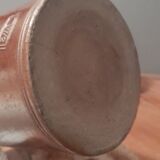 Trio of pottery & decorative stoneware pitcher - vintage