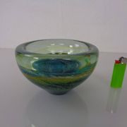 Maltese glass ashtray from Mdina, 1960s