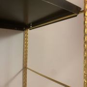 Vintage metal wall shelf