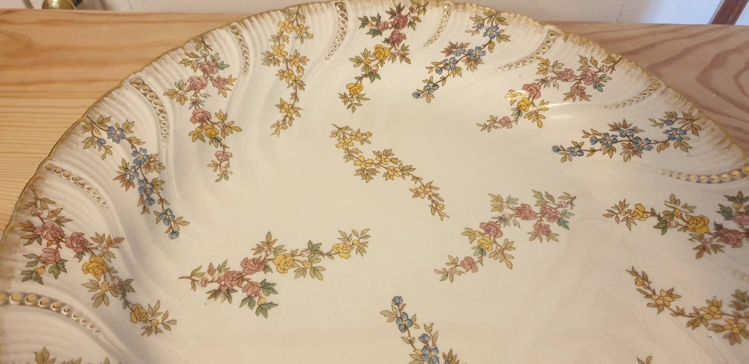 Three Louis XV dishes from Sarreguemines