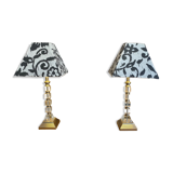 Set of 2 Art Deco style lamps
