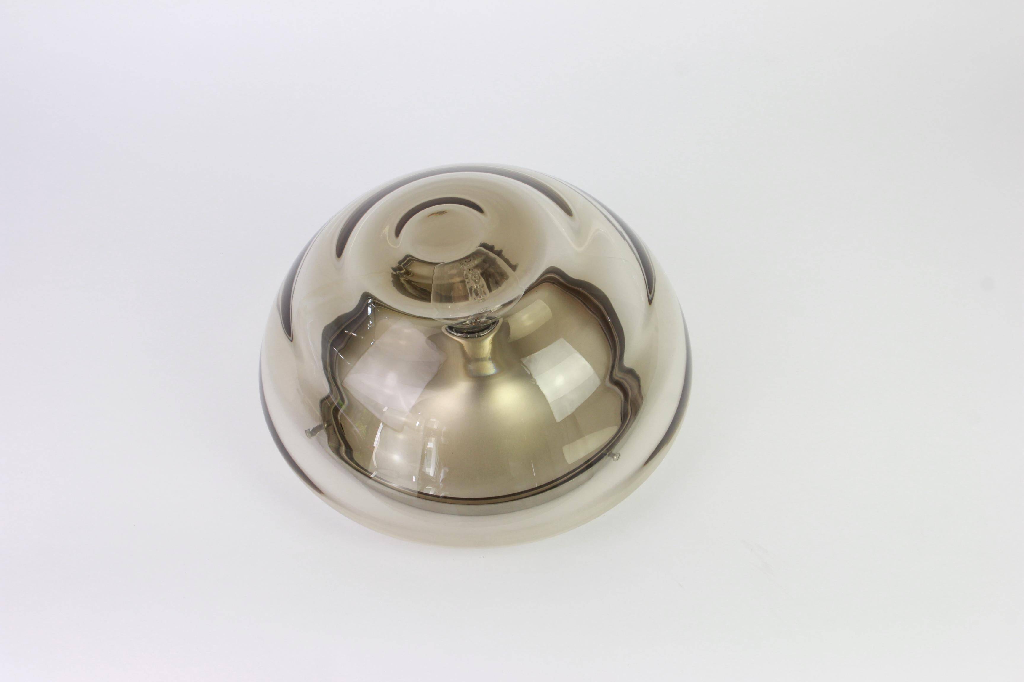 Large ceiling light or Sputnik wall sconce by Cosack, Germany, 1970s.