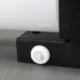 Mid-century Bakelite and opaline glass wall light, Czechoslovakia 1960s